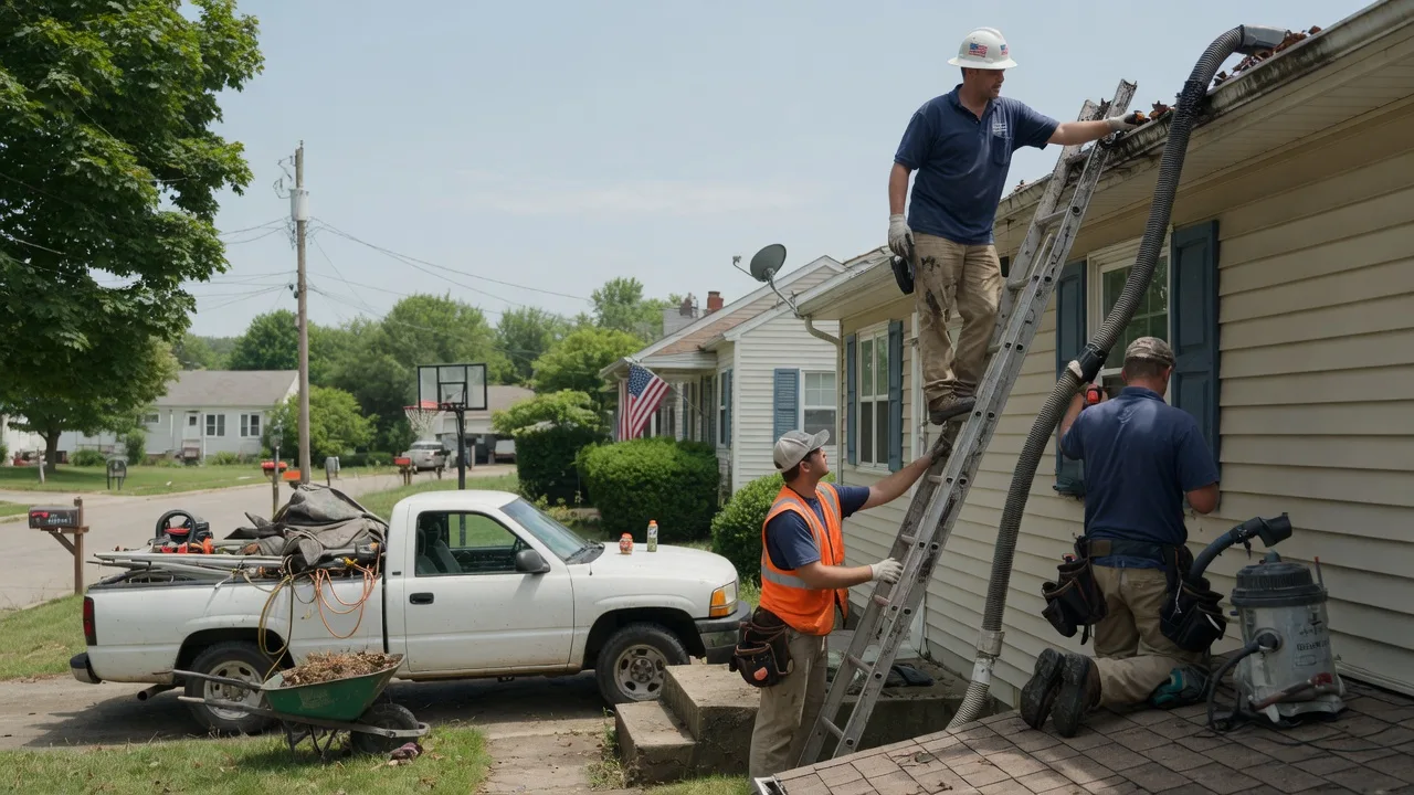 Gutter Installation in Wolflake, IN near me